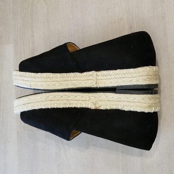 EUC - Chase + Chloe Skylar Black Espadrilles Size 10 - Picture 7 of 11